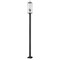 Z-Lite Sana 3 Light Outdoor Post Mounted Fixture, Black And Seedy 592PHBS-536P-BK - alternate 1